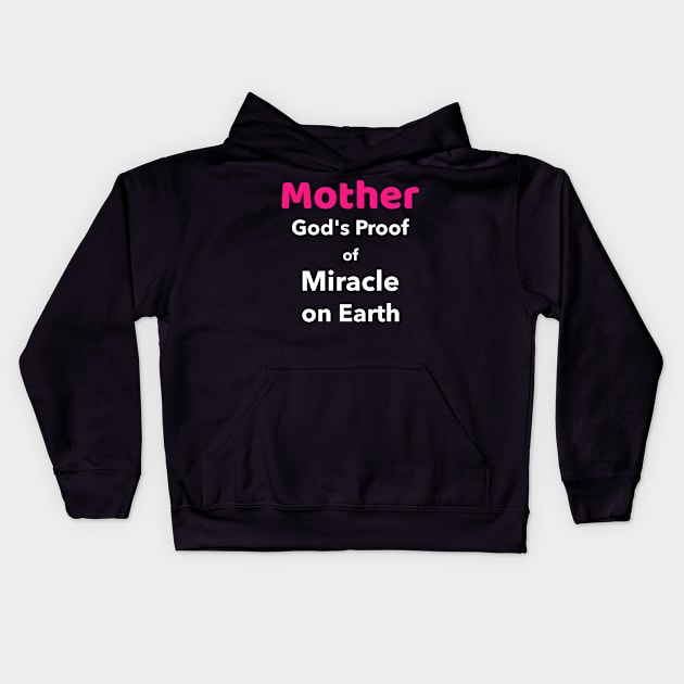Mother Kids Hoodie by peaceupclothes